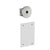 Gessi 54020 Sensor Taps Trim Parts Only Wall-Mounted Electronic Separate Control With Temperature and Flow Rate Setting Box. - Parent