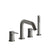 Gessi 54037 Gessi 316 Four-Hole Roman Tub Set
