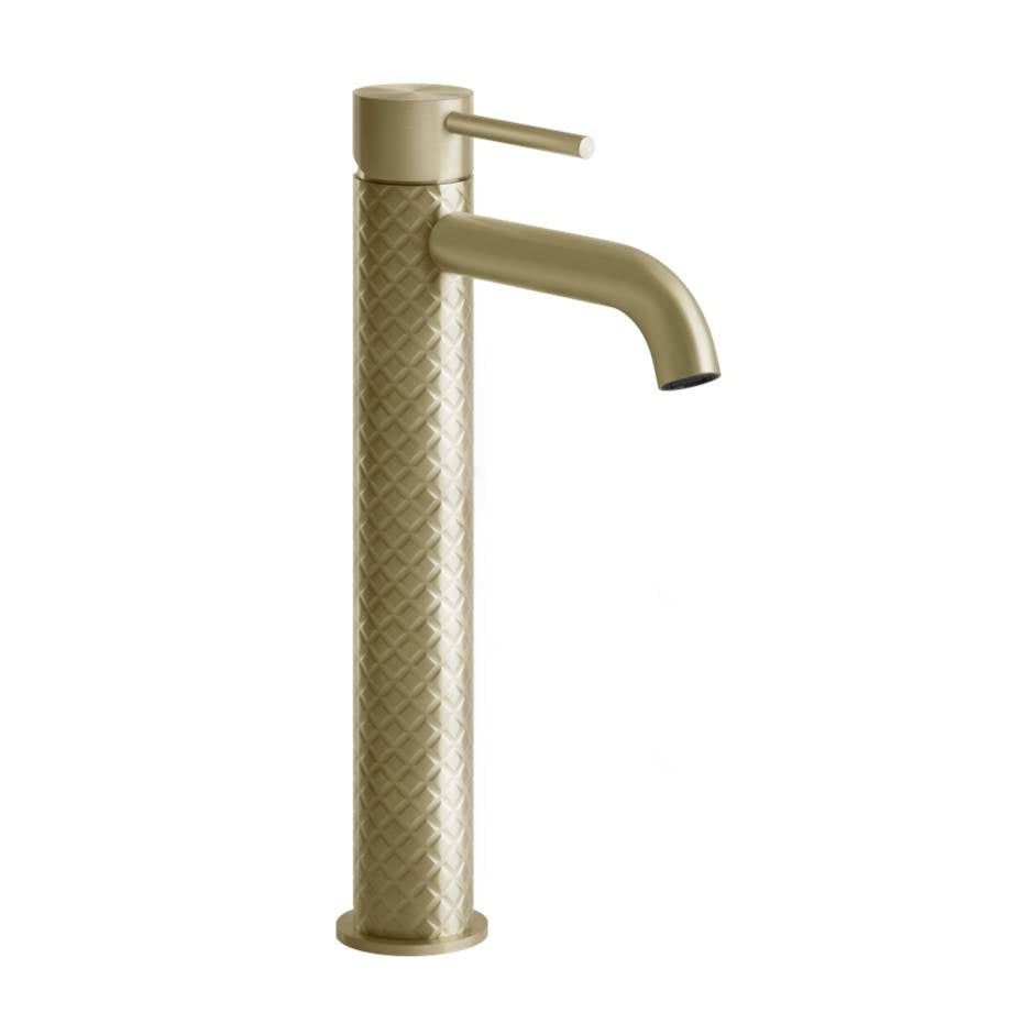 Gessi 54109 Gessi 316 Tall Single Lever Washbasin Mixer Without Pop-Up Assembly
