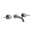 Gessi 54292 Gessi 316 Trim Parts Only Wall-Mounted Washbasin Mixer Trim