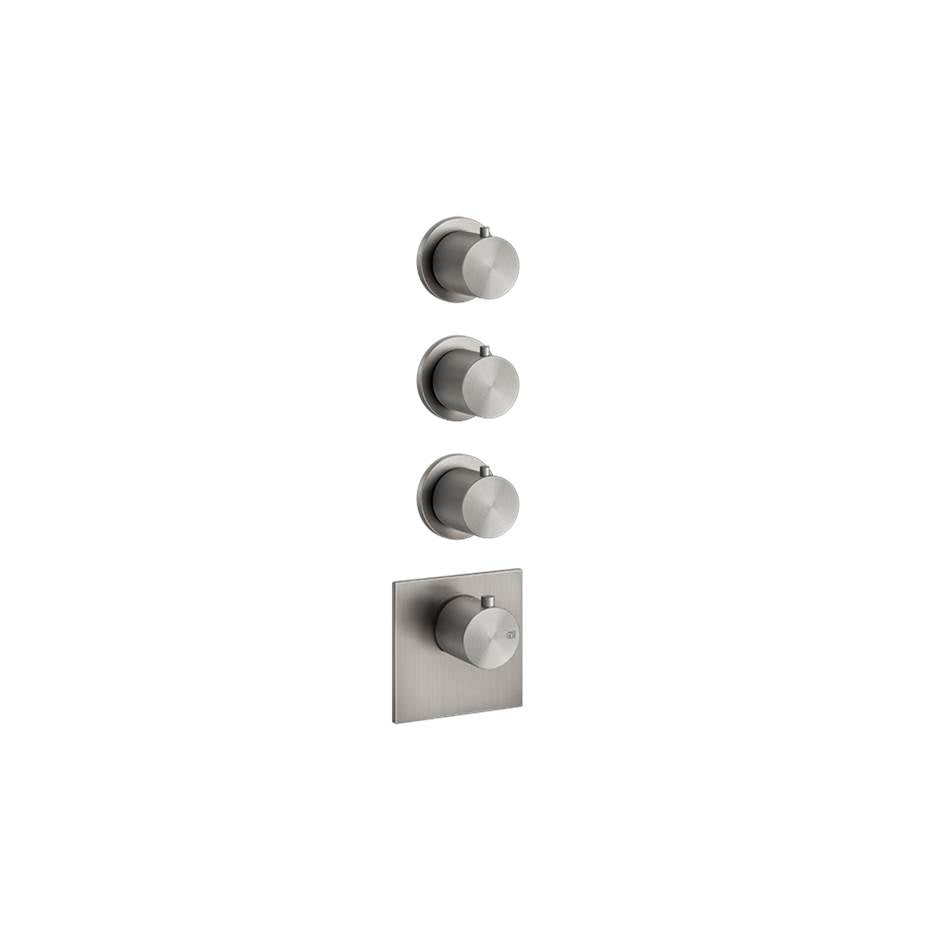 Gessi 54506 Gessi 316 Trim Parts Only External Parts For Thermostatic With 3 Volume Controls - Parent