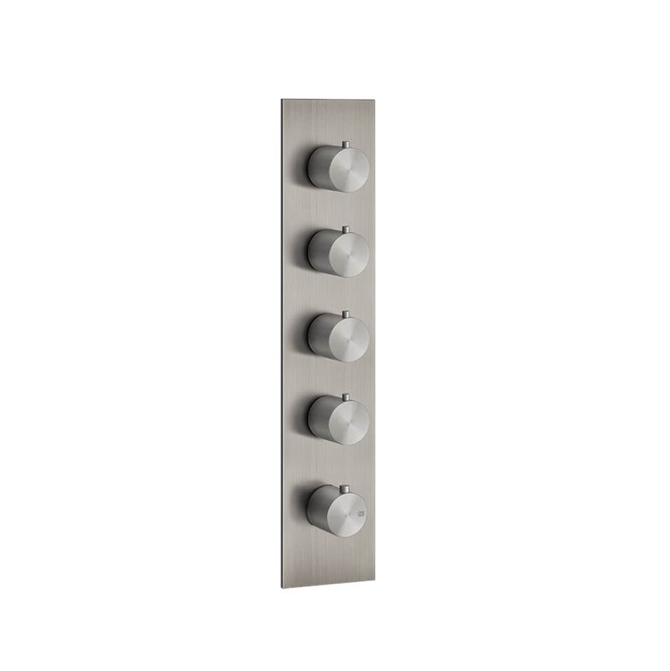 Gessi 54518 Gessi 316 Trim Parts Only External Parts For Thermostatic With 4 Volume Controls
