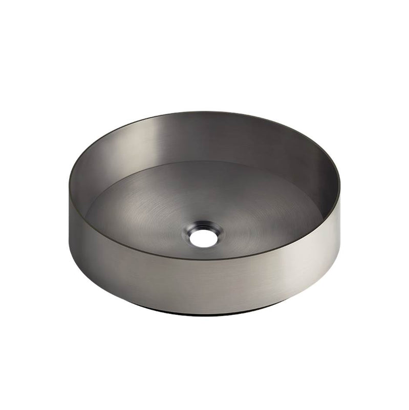 Gessi 54601 Inverso Counter Washbasin In Stainless Steel, Without Overflow Waste. - Parent