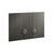 Gessi 54671 Inverso Flush Actuator Plate Rigato