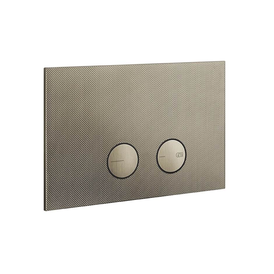 Gessi 54681 Inverso Flush Actuator Plate Diamantato