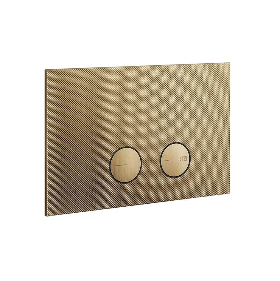 Gessi 54681 Inverso Flush Actuator Plate Diamantato