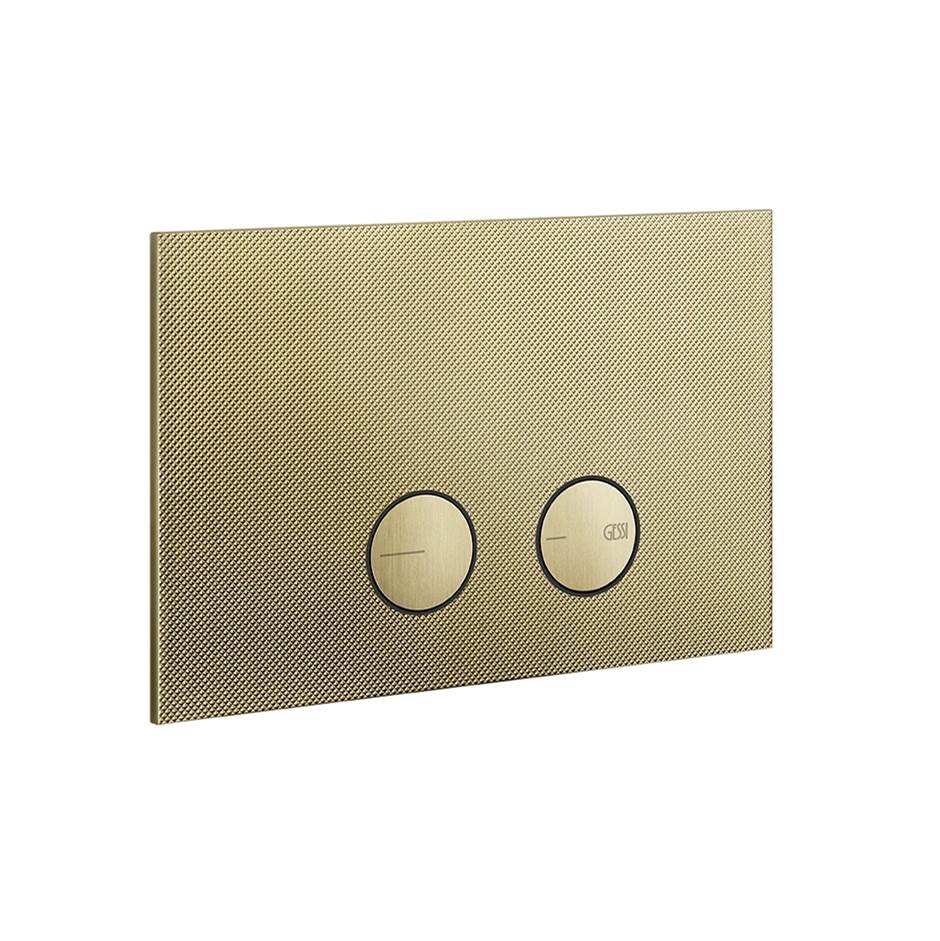 Gessi 54681 Inverso Flush Actuator Plate Diamantato