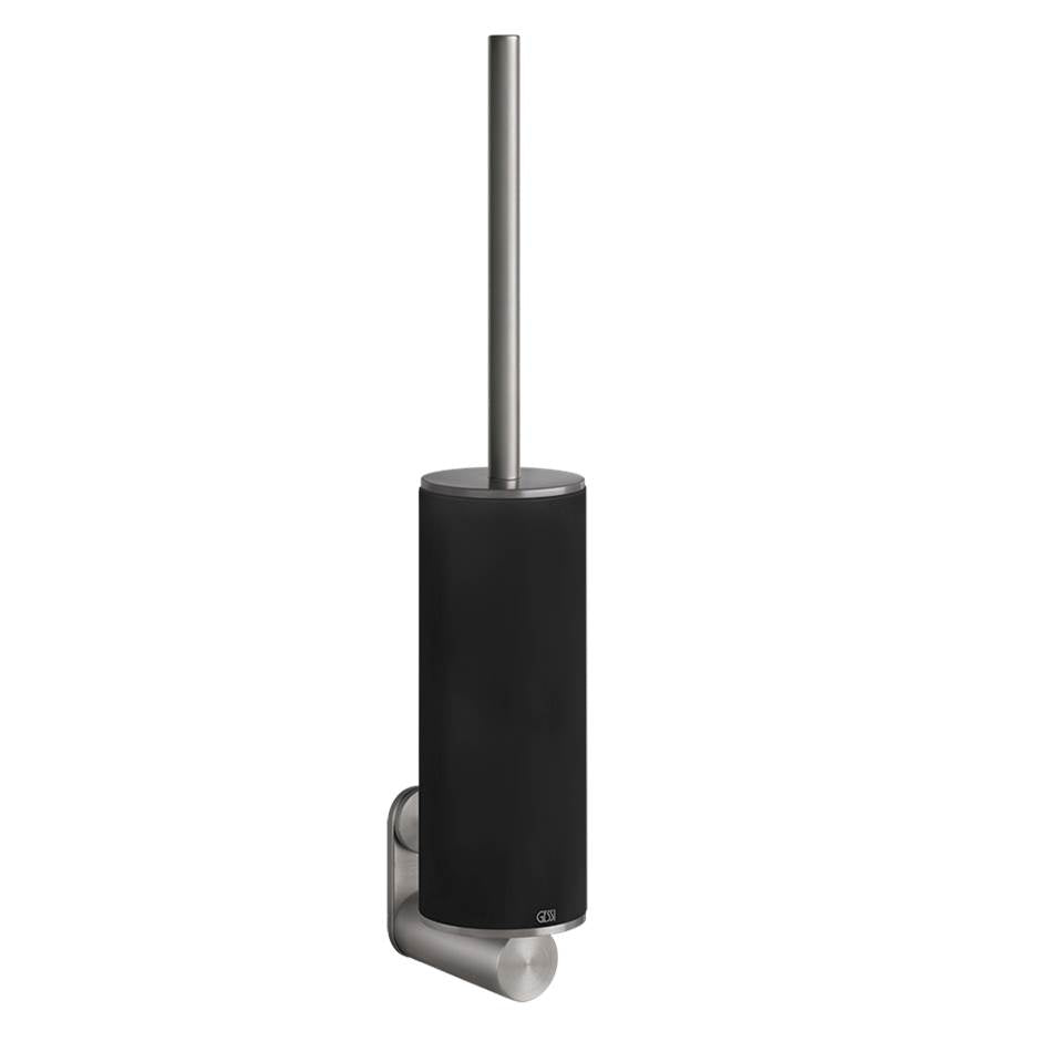 Gessi 54720 Gessi 316 Wall-Mounted Brush Holder, Black