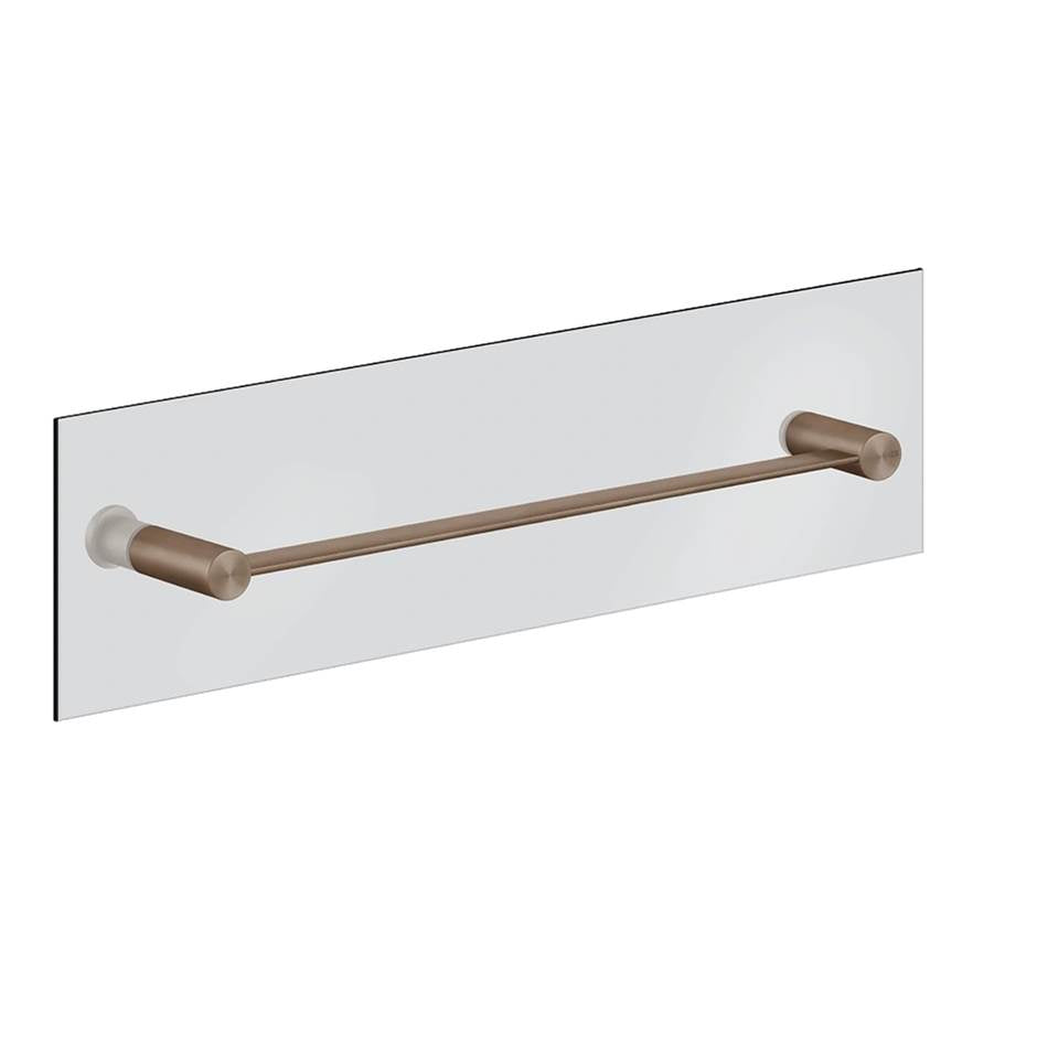 Gessi 54923 Gessi 316 Towel Rail For Glass Fixing - 18" Length