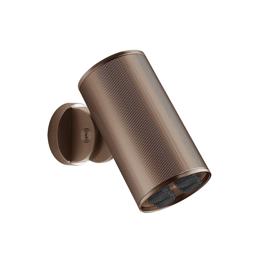 Gessi 57289 Spotwater Wall-Mounted Adjustable Showerhead Rigato.
