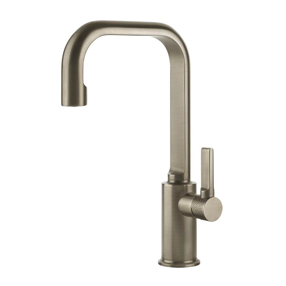 Gessi 58006 Inciso High Basin Mixer, Flexible Connections, Without Waste
