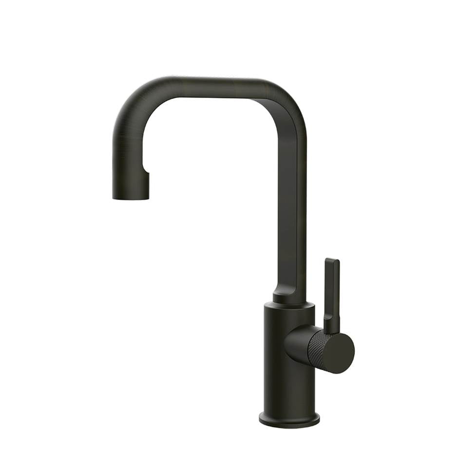 Gessi 58006 Inciso High Basin Mixer, Flexible Connections, Without Waste