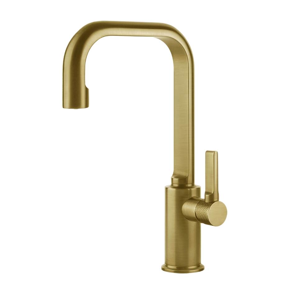 Gessi 58006 Inciso High Basin Mixer, Flexible Connections, Without Waste