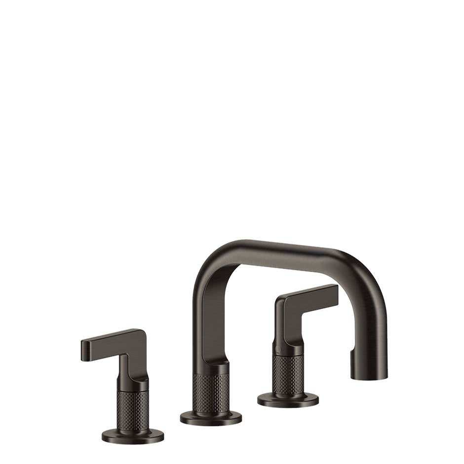 Gessi 58012 Inciso Widespread Washbasin Mixer Without Pop-Up Assembly