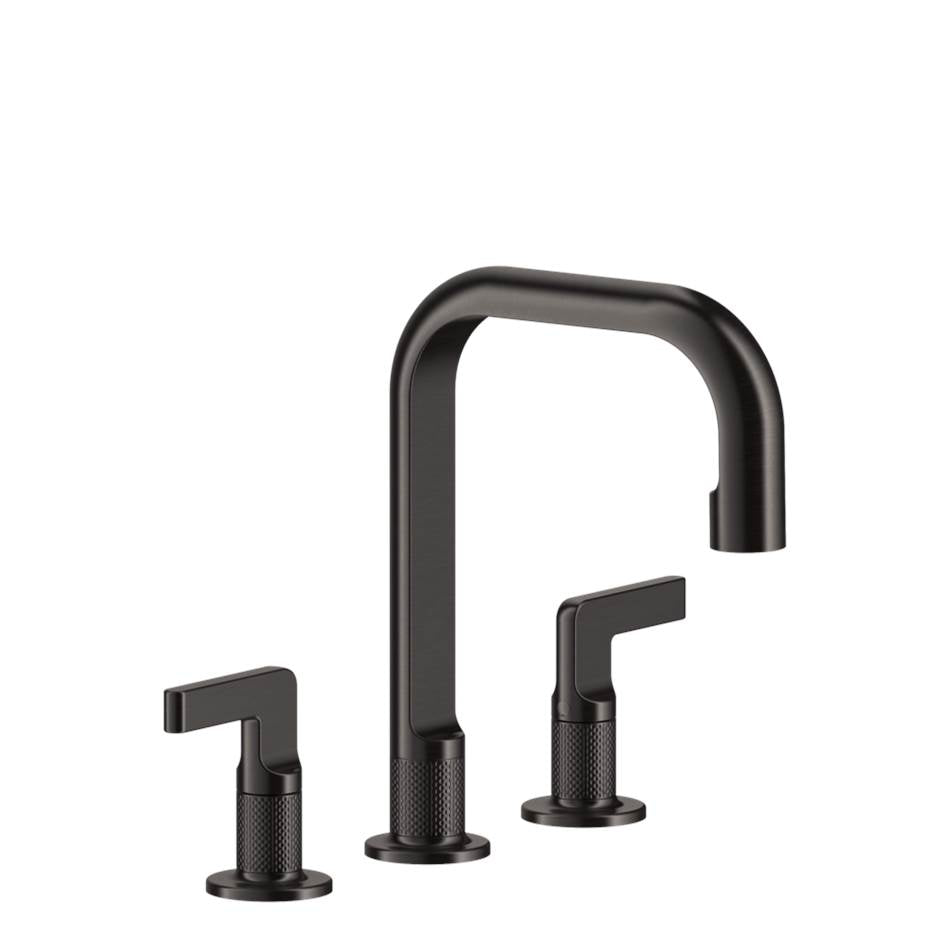 Gessi 58014 Inciso Widespread Washbasin Mixer Without Pop-Up Assembly