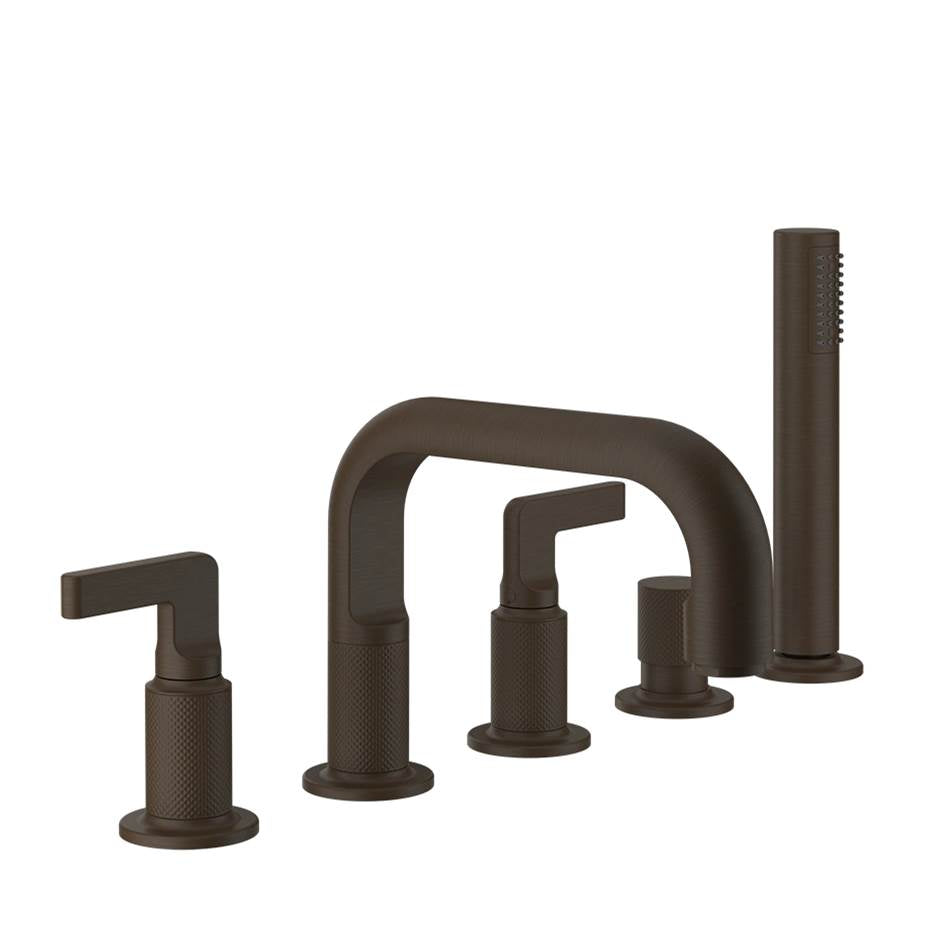 Gessi 58040 Inciso Five-Hole Roman Tub Set - Parent