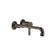 Gessi 58089 Inciso Trim Parts Only Wall-Mounted Washbasin Mixer Trim, Without Waste