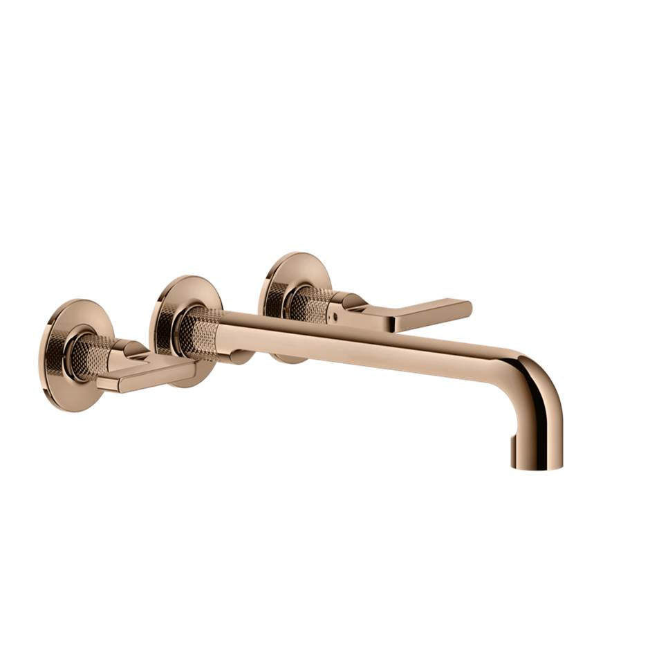 Gessi 58092 Inciso Trim Parts Only Wall-Mounted Washbasin Mixer Trim, Without Waste