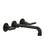 Gessi 58092 Inciso Trim Parts Only Wall-Mounted Washbasin Mixer Trim, Without Waste