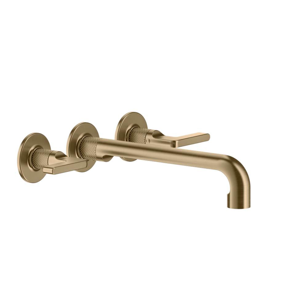 Gessi 58092 Inciso Trim Parts Only Wall-Mounted Washbasin Mixer Trim, Without Waste