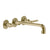 Gessi 58092 Inciso Trim Parts Only Wall-Mounted Washbasin Mixer Trim, Without Waste