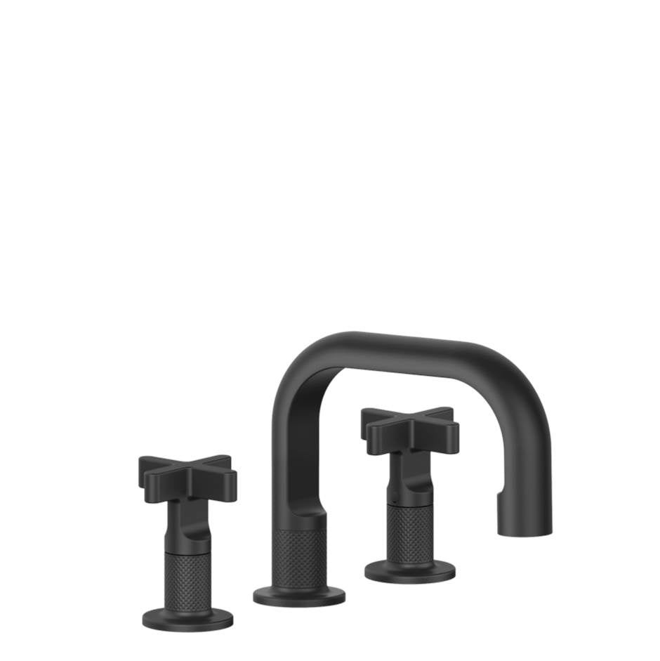 Gessi 58112 Inciso Widespread Washbasin Mixer Without Pop-Up Assembly