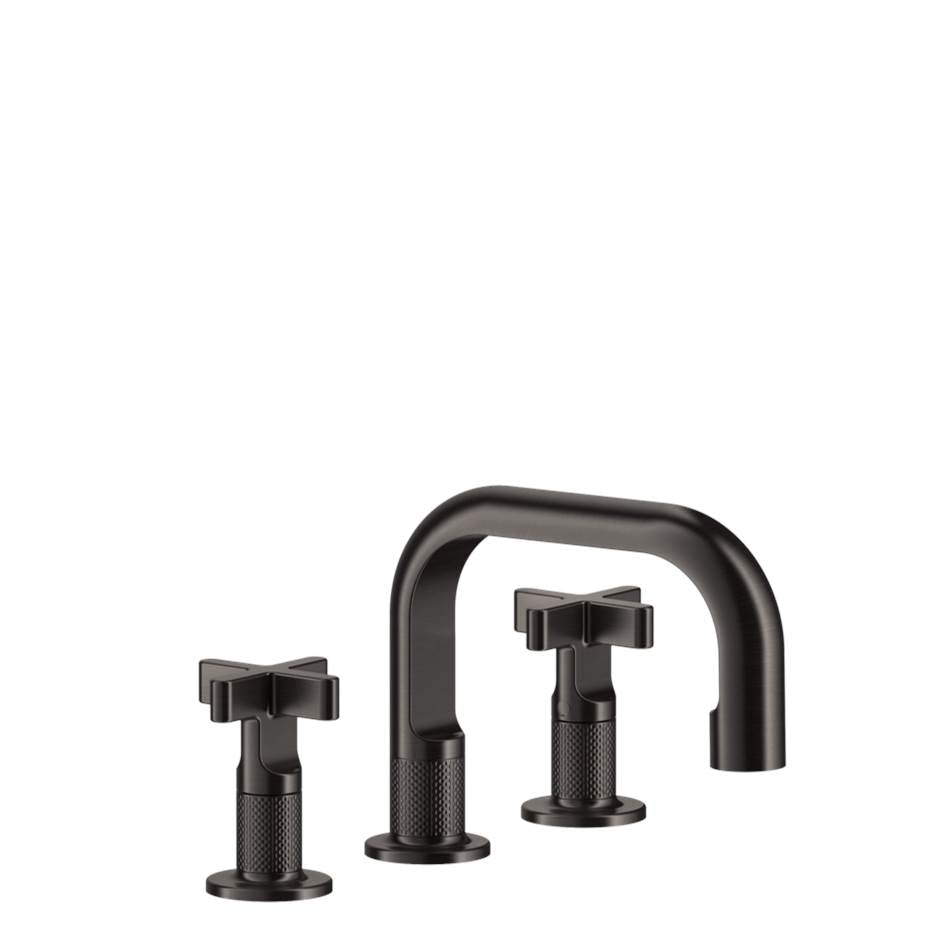 Gessi 58112 Inciso Widespread Washbasin Mixer Without Pop-Up Assembly