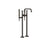 Gessi 58129 Inciso Trim Parts Only Floor-Mounted Tub Filler