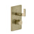 Gessi 58134 Inciso Trim Parts Only External Parts For 2-Way Thermostatic Diverter and Volume Control