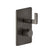 Gessi 58136 Inciso Trim Parts Only External Parts For 3-Way Thermostatic Diverter and Volume Control