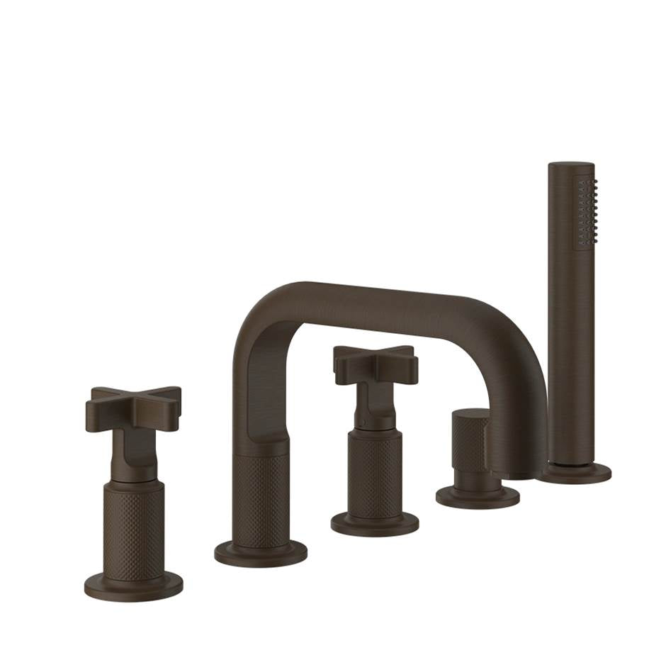 Gessi 58140 Inciso Five-Hole Roman Tub Set - Parent