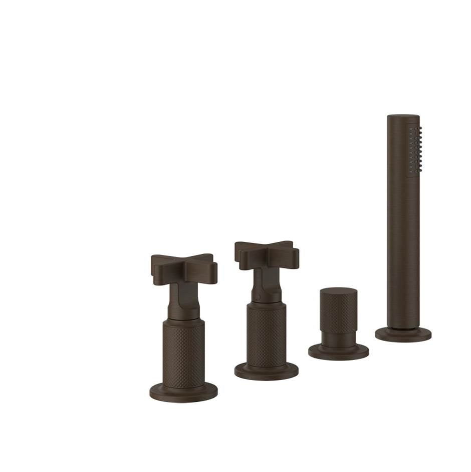 Gessi 58143 Inciso Four-Hole Roman Tub Set - Parent