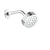 Gessi 58189 Inciso Wall-Mounted Adjustable Shower Head With Arm.