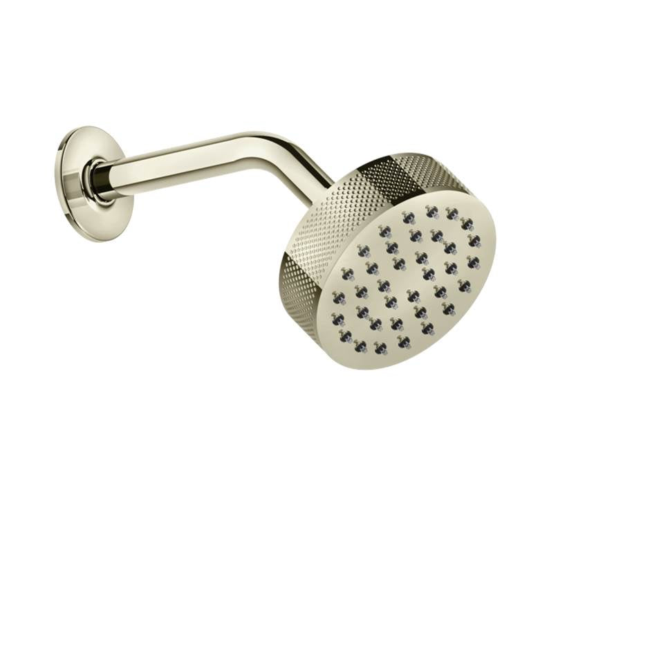 Gessi 58189 Inciso Wall-Mounted Adjustable Shower Head With Arm.