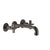 Gessi 58190 Inciso Trim Parts Only Wall-Mounted Washbasin Mixer Trim, Without Waste
