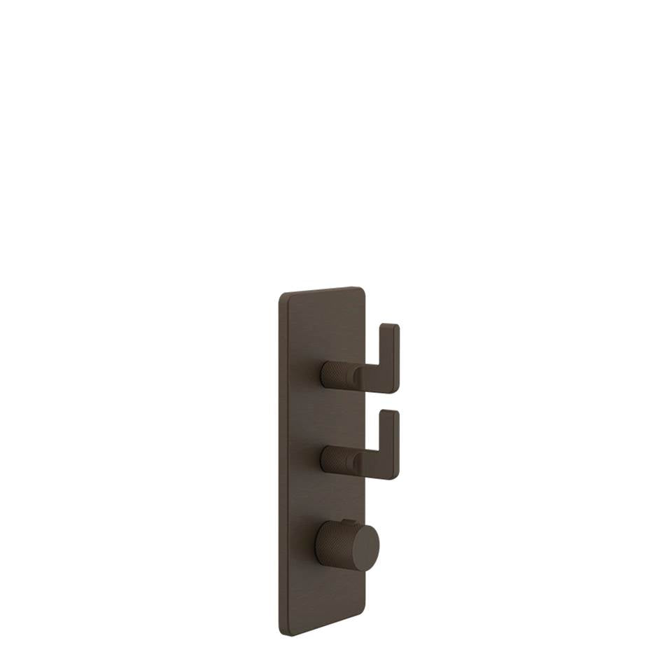 Gessi 58204 Inciso Trim Parts Only External Parts For Thermostatic With 2 Volume Controls - Parent
