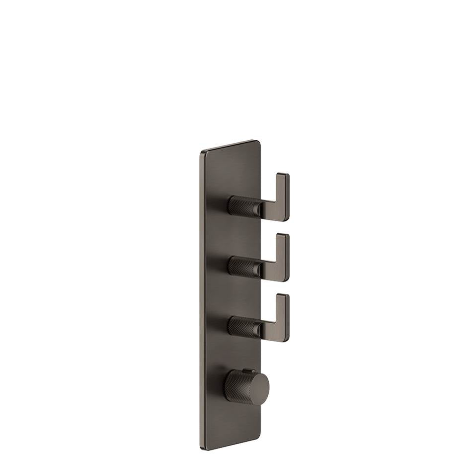 Gessi 58206 Inciso Trim Parts Only External Parts For Thermostatic With 3 Volume Controls