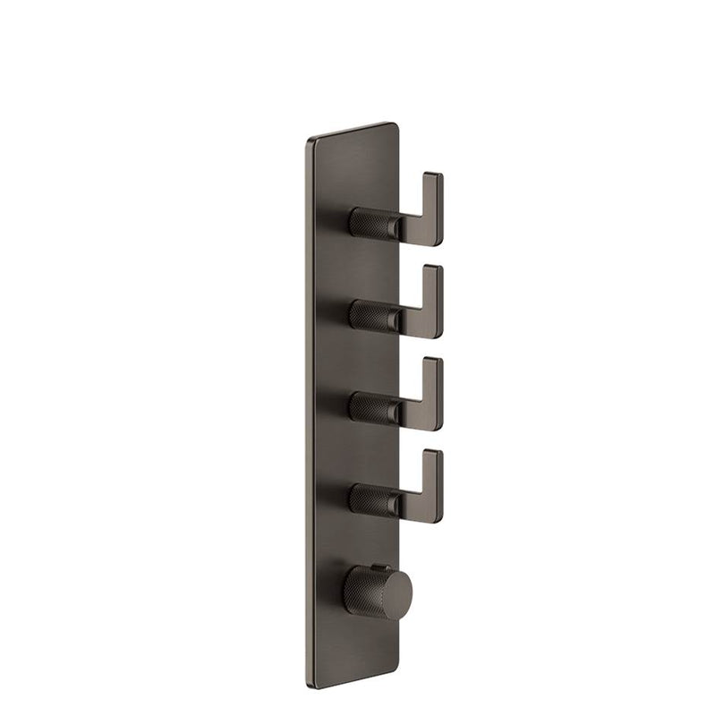 Gessi 58208 Inciso Trim Parts Only External Parts For Thermostatic With 4 Volume Controls