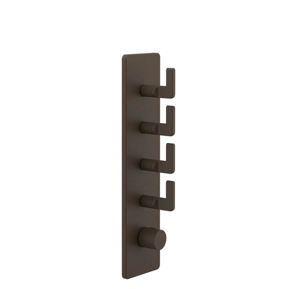Gessi 58208 Inciso Trim Parts Only External Parts For Thermostatic With 4 Volume Controls - Parent
