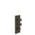 Gessi 58212 Inciso Trim Parts Only External Parts For 5-Way Thermostatic Diverter With Volume Control - L Handles - Parent
