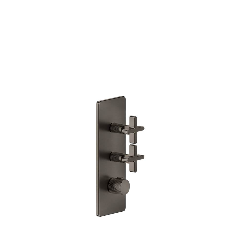 Gessi 58224 Inciso Trim Parts Only External Parts For Thermostatic With 2 Volume Controls