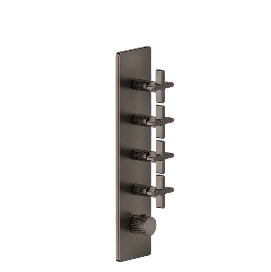 Gessi 58228 Inciso Trim Parts Only External Parts For Thermostatic With 4 Volume Controls