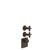 Gessi 58344 Inciso Trim Parts Only External Parts For Thermostatic With 2 Volume Controls - Parent