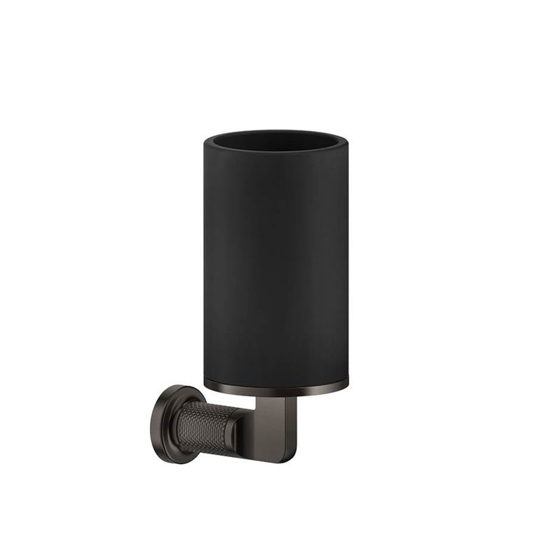 Gessi 58508 Inciso Wall-Mounted Holder, Black