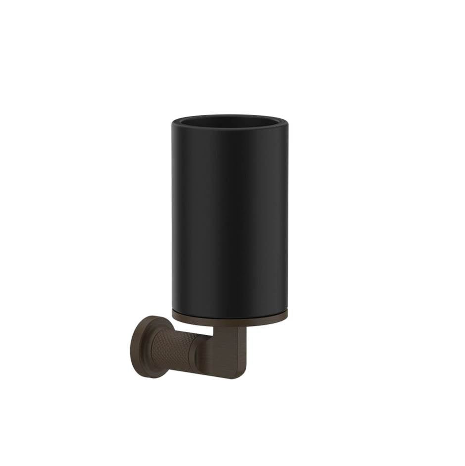 Gessi 58508 Inciso Wall-Mounted Holder, Black - Parent