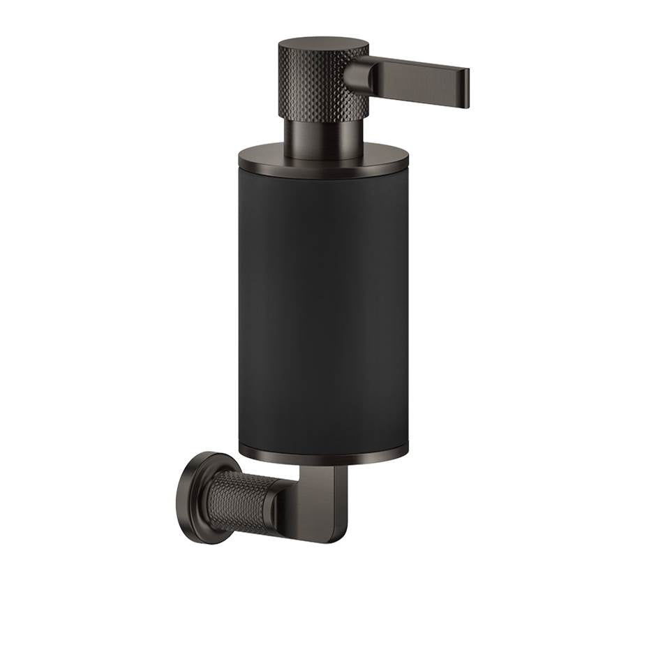 Gessi 58514 Inciso Wall-Mounted Liquid Soap Dispenser - Black