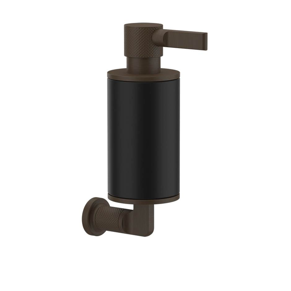 Gessi 58514 Inciso Wall-Mounted Liquid Soap Dispenser - Black - Parent