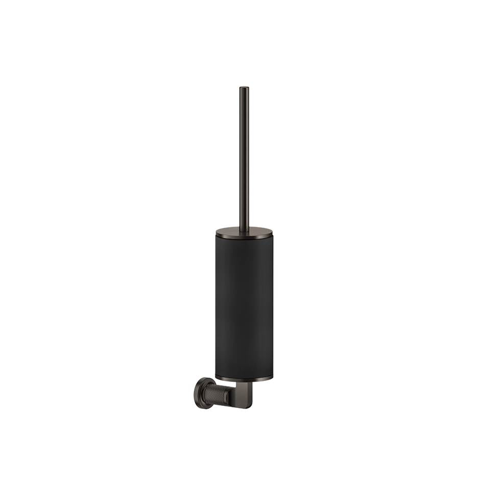 Gessi 58520 Inciso Wall-Mounted Brush Holder, Black