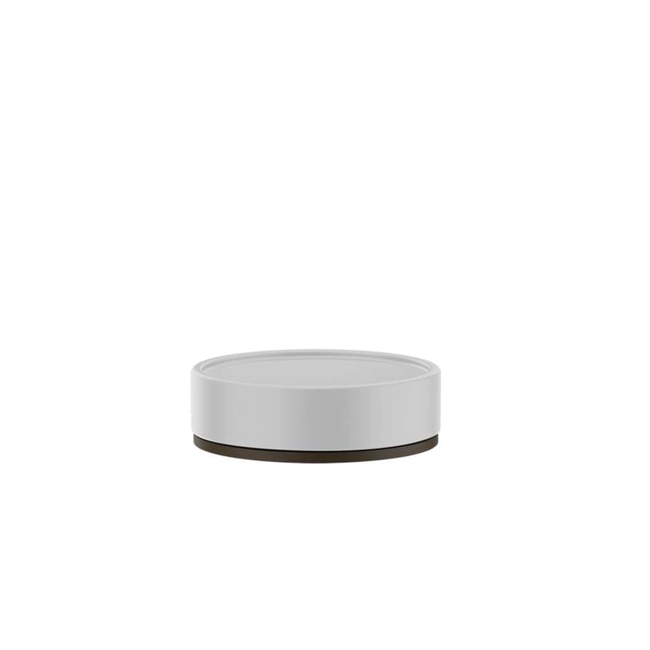Gessi 58525 Ventaglio Standing Soap Holder, White - Parent