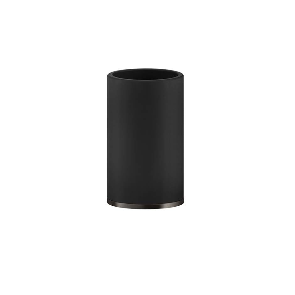 Gessi 58532 Ventaglio Standing Tumbler Holder, Black